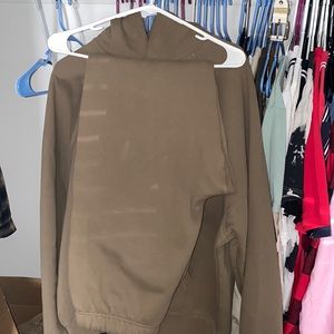 COPY - Essentials fear of god brown 2 piece jogging suit (worn 1 time ever gent…